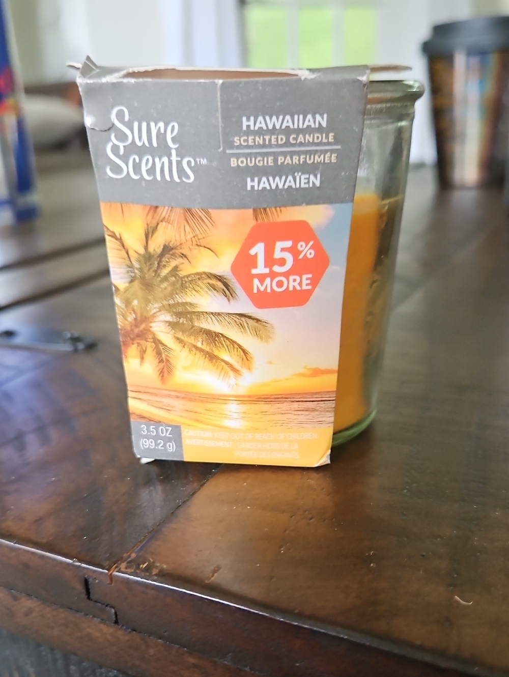 Hawaiian Scented Candle - 3.5oz